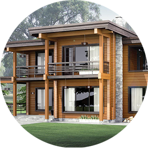 Особенности домов из деревянного бруса