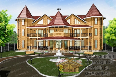 Проект К-3 Ресторанно-гостиничный комплекс (Замок)
